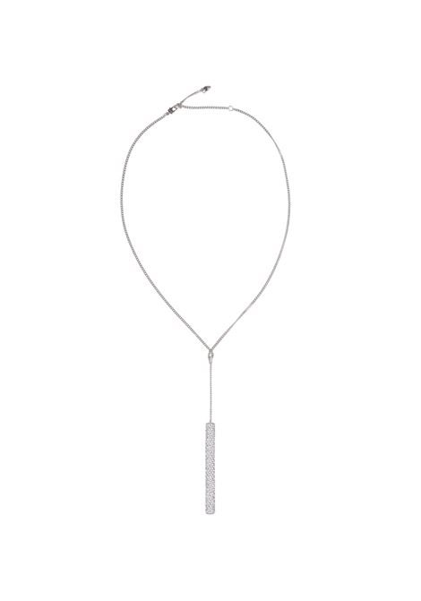 Collana Gioiello a Catena con Fibbia a T in Palladio ALEXANDER MCQUEEN | 812088-J161N1021